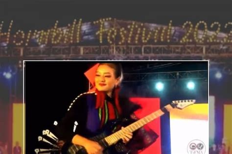 ‘goosebumps Artist Plays ‘jana Gana Mana On Electric Guitar During Nagalands Hornbill