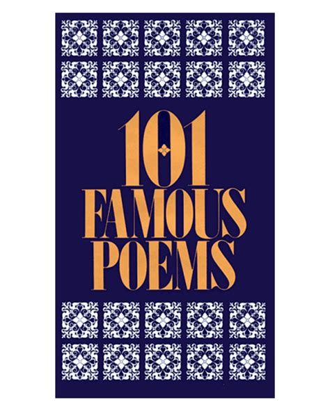 Famous Poems By Famous Poets