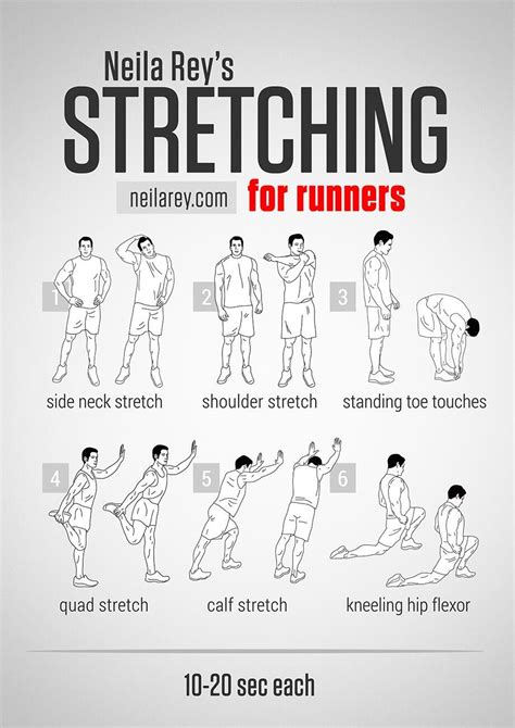 Darebee On Post Workout Stretches Stretches For Runners Running
