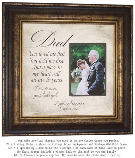 We did not find results for: Wedding Day Gifts for Father Dad from Bride and Groom ...