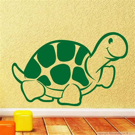 Animals Wall Decals Turtle Wall Decal Ambiance