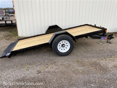 Single Axle Tilt Trailer For Scissor Lift And More Trailers For Sale