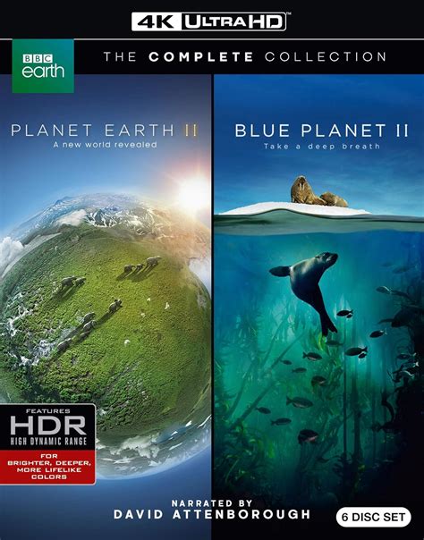 Planet Earth Ii And Blue Planet Ii The Collection 4k Ultra Uhd Blu Ray