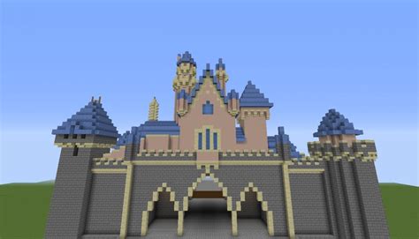 Disneylands Sleeping Beauty Castle Minecraft Map