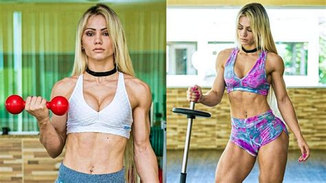 Crossfit Motivation Female Fitness Workout Vivi Winkler Muscle Girl Youtube
