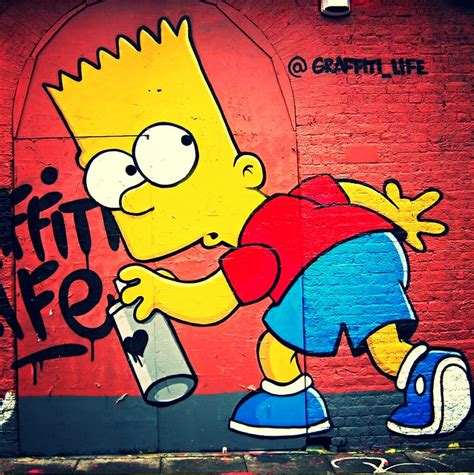 Bart Simpson By Graffiti Life Flickr Photo Sharing