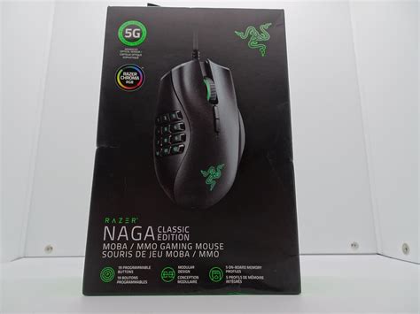 Razer Naga Classic Edition Multi Color Wired Mmo Gaming Mouse Rz01 0241 811659038241 Ebay
