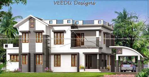 Veedu Design Beautiful Kerala Modern Home Designs