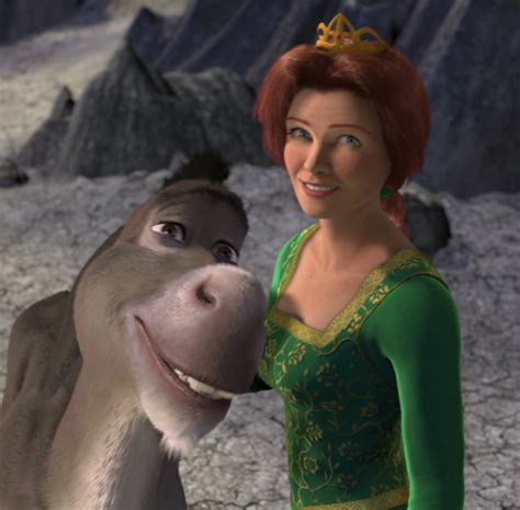 Image Donkey And Princess Fiona Smiling Proudlypng Heroes Wiki
