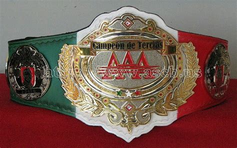 Aaa Lucha Libre Campeón De Tercias Six Man Tag Team Champions