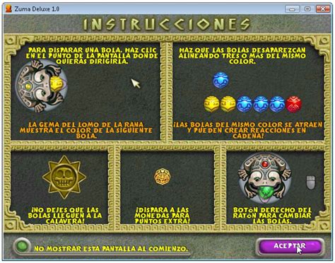 Portada » pc » puzzle » zuma deluxe (2003) pc full español. Zuma Deluxe 1.0 - Descargar para PC Gratis