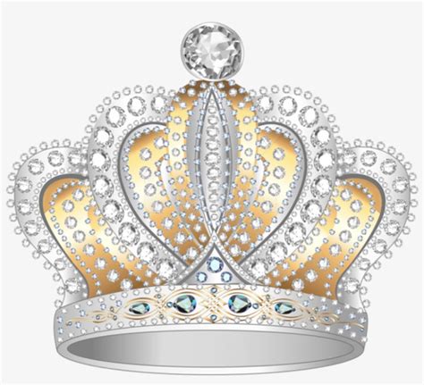 Queen Crown Png High Quality Image - Silver And Gold Crown - 600x519 ...