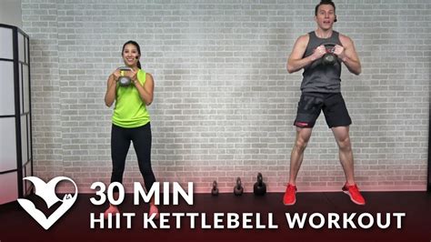 30 Minute Hiit Kettlebell Workouts For Fat Loss And Strength 30 Min