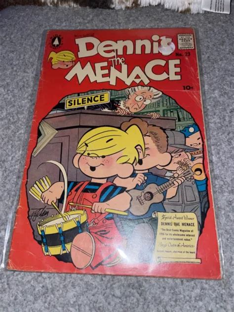 Dennis The Menace No 23 July 1957 1st Margaret With Red Hair Comic