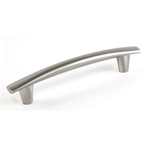 Black & white cabinet handles. Bridge 6-1/2" Stainless Steel Finish Cabinet Bar Pull Handle