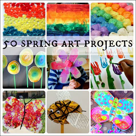 Absolutely Beautiful Spring Art Projects For Kids To Make Fun A Day