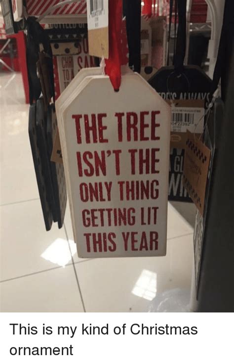 The Tree Isnt The M Oniy Thing Getting Lit This Year This Is My Kind