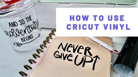 How To Use Cricut Vinyl Using Cricut Maker Youtube