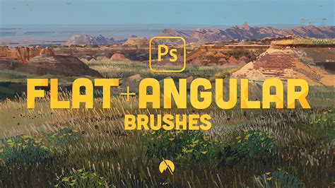 Artstation Flatangular Brushes 26 Custom Brushes For Photoshop Cc