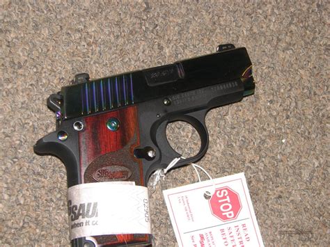 Sig Sauer P238 Rainbow Finish 380 For Sale At