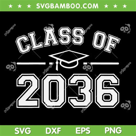 Class Of 2036 Svg Png