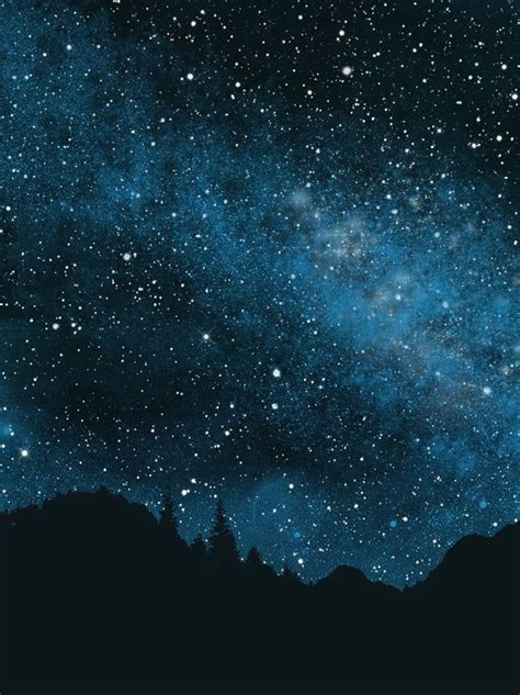 Nightnight Backgroundastronomical Starryspaceuniversestarstarry
