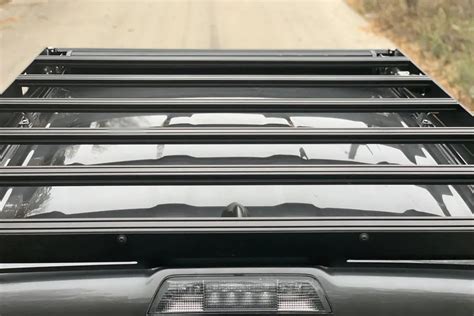 Extruded Aluminum Roof Rack Long Metal Solar Roofing