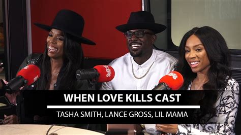 lil mama lance gross and tasha smith talk working together when love kills youtube