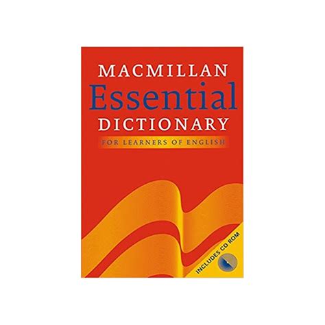 Macmillan Essential Dictionary Rentrée Scolaire