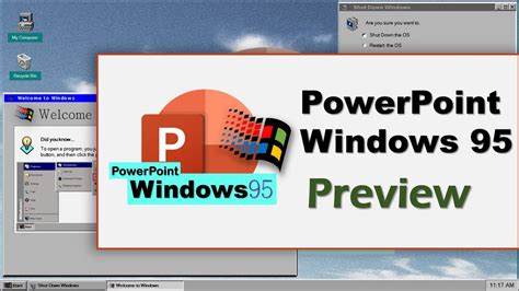 Powerpoint Windows 95 Preview Youtube