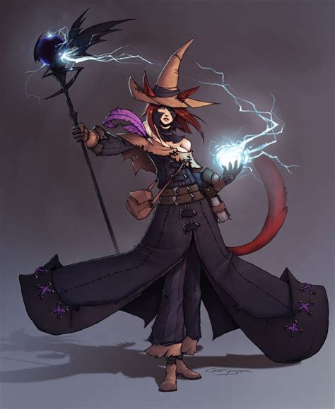 A Cartoon Character Holding A Wizards Wand And Wearing A Hat With