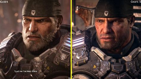 Gears 5 Vs Gears Of War 4 Character Models Early Comparison Youtube