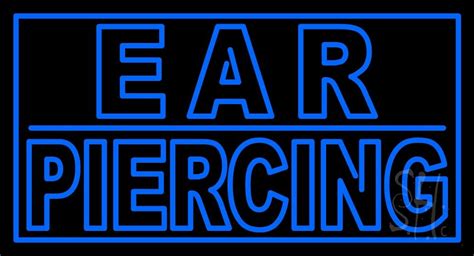 Ear Piercing Led Neon Sign Body Piercing Neon Signs Everything Neon