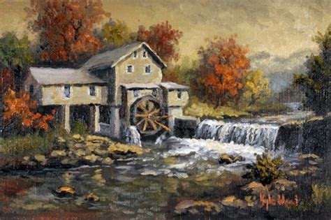 The Old Mill By Kyle Wood Dutch Art Gallery