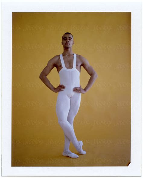 Male Ballet Performer Polaroid Shot PorAlexandr Ivanets