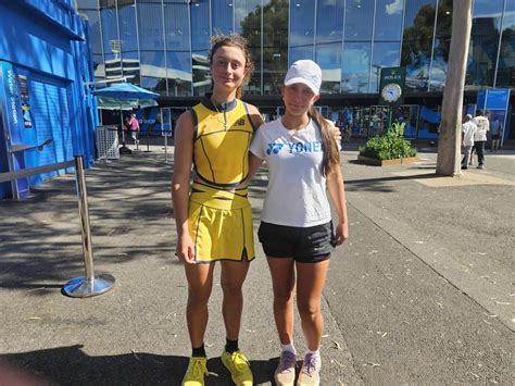15-Year-Old tennis star Tahlia Kokkinis leaves Australian Open with