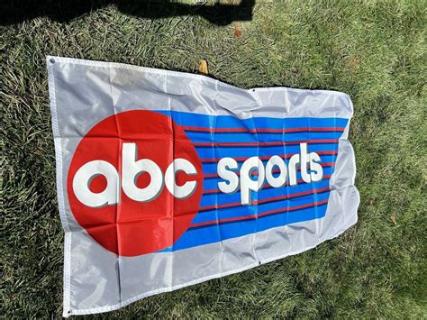 Vintage Nos 1980s Abc Sports Banner 6 X 3 Never Used 4586294925