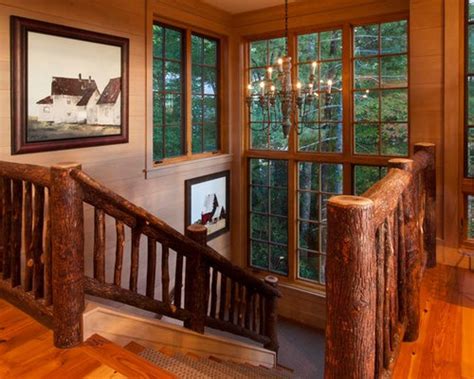 Rustic Stair Railing Design Ideas And Remodel Pictures Houzz