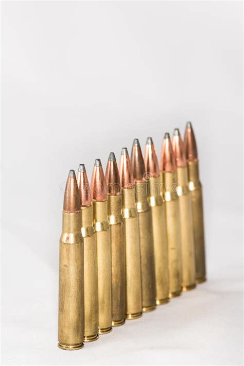 Bullets With White Background Stock Photo Image Of Bright Light