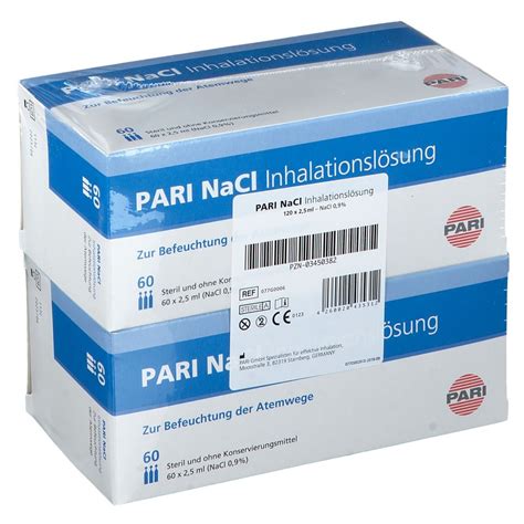 Design & fashion in hanoi, vietnam. PARI NaCI Inhalationslösung 120X2,5 ml - shop-apotheke.com