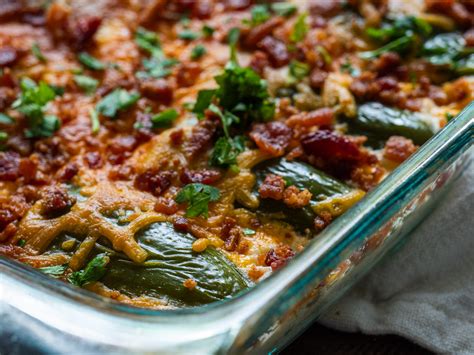 Grease the bottom of a 9 x 13 casserole dish and add your shredded chicken in an even layer on the bottom of the dish. Jalapeño Popper Chicken Casserole - Cooking Panda