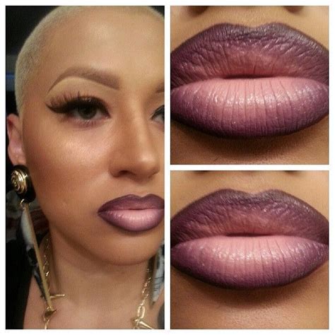 How To Make Ombre Lips With Images Lipstick For Dark Skin Ombre