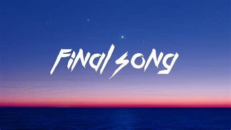 G so don't let this be our final song d so hear me out before you say the night is over em i want you to know c so don't let this be our final song. MØ - Final Song (Lyrics) - YouTube