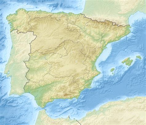 Espacoluzdiamantina 25 Nouveau Carte Topographique Espagne