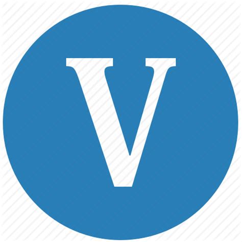 Letter V Icon 244349 Free Icons Library