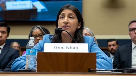 Gop Chairs Accuse Ftcs Khan Of ‘misleading Congress Over ‘ethical