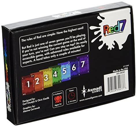 We did not find results for: BoardGameMonster - Asmadi Games Red 7 Card Game