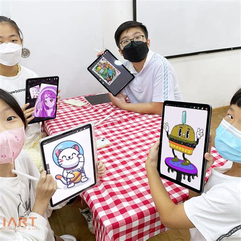 Online Digital Art Classes For Kids Singapore Hiart
