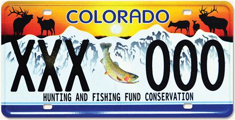 Colorado Sporting License Plates Generate 450000 Loveland Reporter