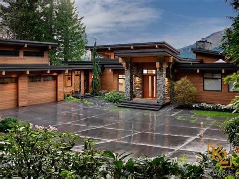 Contemporary West Coast Design K2 Stone Mountain Home Exterior